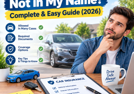 Can I Insure a Car Not in My Name