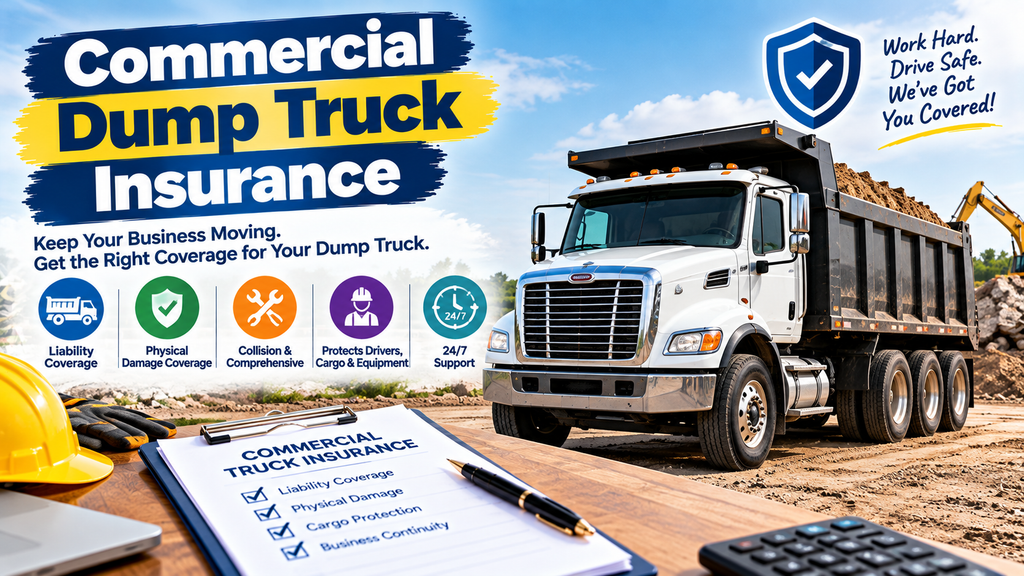 Commercial dump truck insurance coverage overview